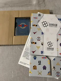 Gundam Card Game Storage Box & Resource Card Set ENGLISH EVX07 - Image 5