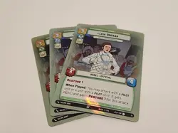 Leia Organa (X3) Playset Jump to Lightspeed Star Wars Unlimited Card Promo Foil - Image 1