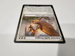 Ancient Gold Dragon Commander Legends: Battle for Baldur's Gate MTG NM - Image 3