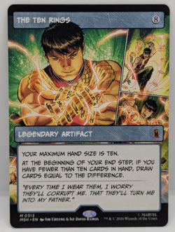 The Ten Rings (Borderless) Marvel Super Heroes Regular NM MTG - Image 1