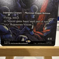 Wizards of the Coast MTG Venom, King in Black Borderless Regular EN 0022 MAR M - Image 3