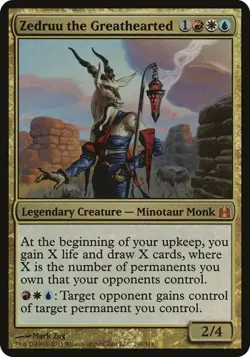 Zedruu the Greathearted - Foil Oversized Commander 2011 MP MTG - Image 1