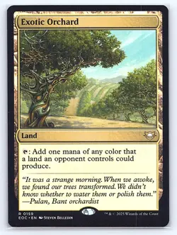 Exotic Orchard 159 Rare Commander: Edge of Eternities Magic: The Gathering NM - Image 1