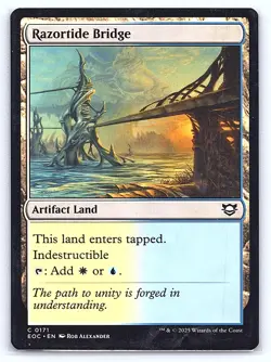 Razortide Bridge 171 Commander: Edge of Eternities Magic: The Gathering NM - Image 1