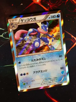 LP JAPANESE Pokemon GRENINJA Card XY BEGINNING SET DECK Set HXY 014/039 Holo#1 - Image 1