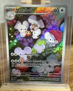 Pokemon TCG Maushold 226/193 Paldea Evolved Illustration - Image 1