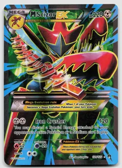 M Scizor EX 120/122 BREAKpoint Pokemon LP - Image 1