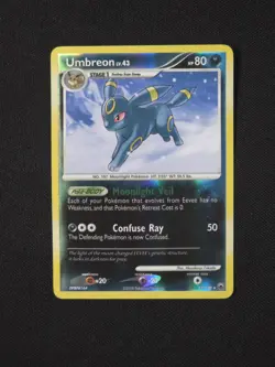 UMBREON REVERSE HOLO 32/100 POKEMON 2008 MAJESTIC DAWN - Image 1