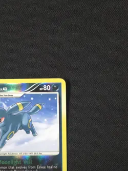 UMBREON REVERSE HOLO 32/100 POKEMON 2008 MAJESTIC DAWN - Image 2