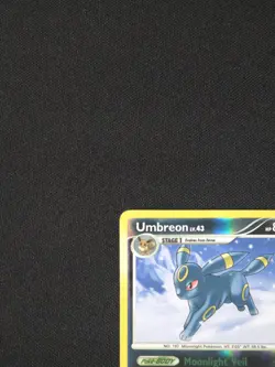 UMBREON REVERSE HOLO 32/100 POKEMON 2008 MAJESTIC DAWN - Image 5