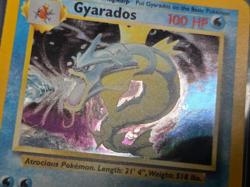 Pokemon Gyarados Holo Rare 6/102 Base Set WOTC 1999 Unlimited NM - Image 3