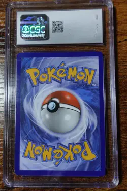Glaceon EX 116/124 CGC 8 Missing Texture Error Misprint Fates Collide Pokemon ^ - Image 2