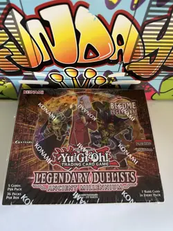 Yugioh Legendary Duelists Ancient Millennium Booster Box 1st Edition Sealed New - Image 2