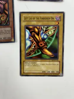 Yugioh Complete Dark Beginning 5 Card Exodia The Forbidden One Set MC1/DC1 - Image 5
