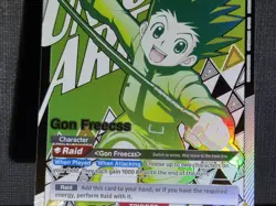 Bandai Union Arena Gon Freecss Promo Foil ENG HUNTER×HUNTER 1-078 4000 - Image 3