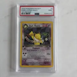 2000 POKEMON DARK HYPNO-HOLO 1ST EDITION ROCKET #9 PSA 9 - Image 1