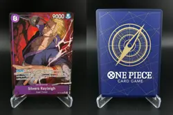 Silvers Rayleigh (Alternate Art) OP13-066 Carrying On His Will One Piece Foil NM - Image 3