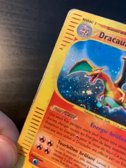 Carte Pokemon : Dracaufeu 6/165 Holo Expedition Wizards Francaise - Image 2