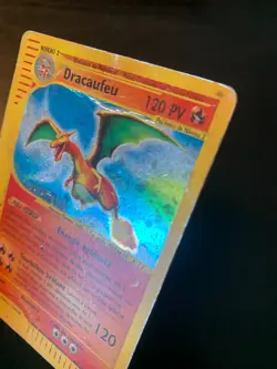 Carte Pokemon : Dracaufeu 6/165 Holo Expedition Wizards Francaise - Image 4