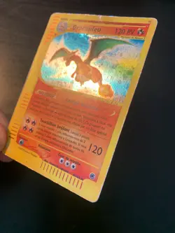 Carte Pokemon : Dracaufeu 6/165 Holo Expedition Wizards Francaise - Image 5