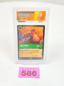 2023 DISNEY LORCANA EN 1-THE FIRST CHAPTER #82 JOHN SILVER ALIEN PIRATE ACE 9 - Image 5