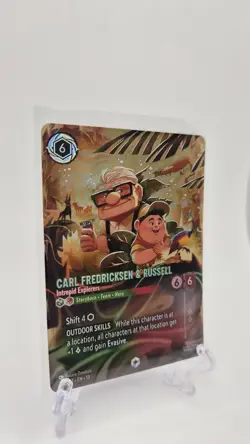 Enchanted Foil CARL FREDRICKSEN & RUSSELL 1x Disney Lorcana Attack of the Vine - Image 2