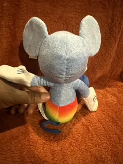 Disney Rainbow Collection 9" Mickey Mouse Plush Pride NEW with Tags - Image 4