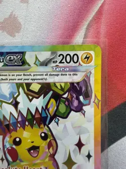 Pikachu ex 219/191 Full Art Ultra Rare Surging Sparks Pokemon TCG NM - Image 4