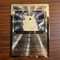 Pokemon TCG Celebrations Pikachu Gold Metal Card 58/102 25th Anniversary Edition - Image 1