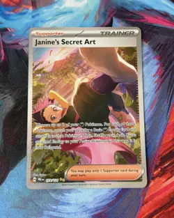 Janine's Secret Art 173/131 - Prismatic Evolutions Pokemon TCG - NM - Image 1