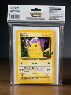 Pokemon Card 25th Anniversary First Partner Collector Binder Incl. Jumbo Pikachu - Image 1