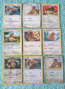 KANGASKHAN BUNDLE OF POKEMON CARDS - Image 1