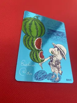 One Piece Watermelon Luffy Natsucomi 2026 Promo Card Japanese - Image 3