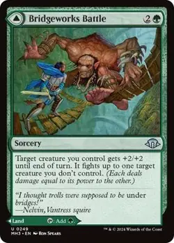 Bridgeworks Battle Near Mint 249 MH 3 Foil - Image 1