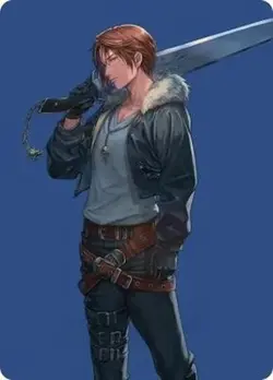 Squall, SeeD Mercenary Art Card Near Mint Reg Special 47 - Image 1