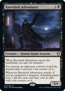 Ravenloft Adventurer Near Mint Reg Rare 142 - Image 1