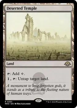 Deserted Temple Near Mint 301 MH 3 Foil - Image 1