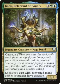 Imoti, Celebrant of Bounty Near Mint 280 Commander Legends Reg - Image 1