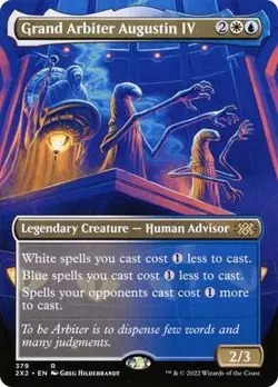 Grand Arbiter Augustin IV (Borderless) 379 Double Masters 2022 Foil - Image 1