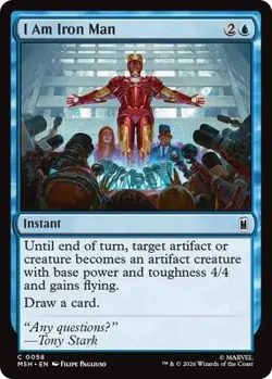 I Am Iron Man 58 Marvel Super Heroes Foil - Image 1
