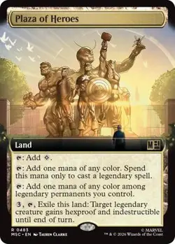 Plaza of Heroes (Extended Art) 483 Marvel Super Heroes REG - Image 1