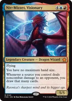 Niv-Mizzet, Visionary Near Mint 123 Foundations REG - Image 1