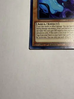 Yugioh Guardian Slime LED7-EN003 1st Edition Ultra Rare Near Mint Condition - Image 3