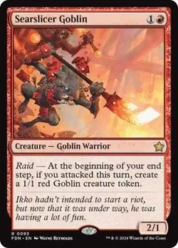 Searslicer Goblin Near Mint 93 Foundations REG - Image 1