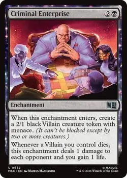 Criminal Enterprise 652 Marvel Super Heroes Foil - Image 1