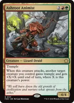 Ashroot Animist Near Mint 117 Foundations REG - Image 1
