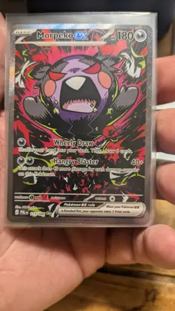 Pokemon TCG Morpeko Ex Pitch Black Special Illustration Rare - Image 1