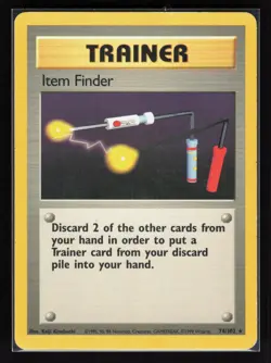 Item Finder Rare Pokemon Base Set 074/102 MP - Image 1