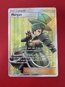 Pokemon TCG Morgan Trainer Full Art Team Up 178/181 Sun and Moon - Image 1