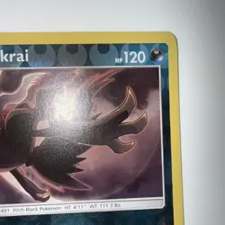 Darkrai 87/147 Rare Burning Shadows Pokemon Reverse Holo Near Mint - Image 4